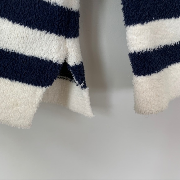 Joules Knitwear Blue & Cream Striped Star Sweater Size 6 - Picture 4 of 8